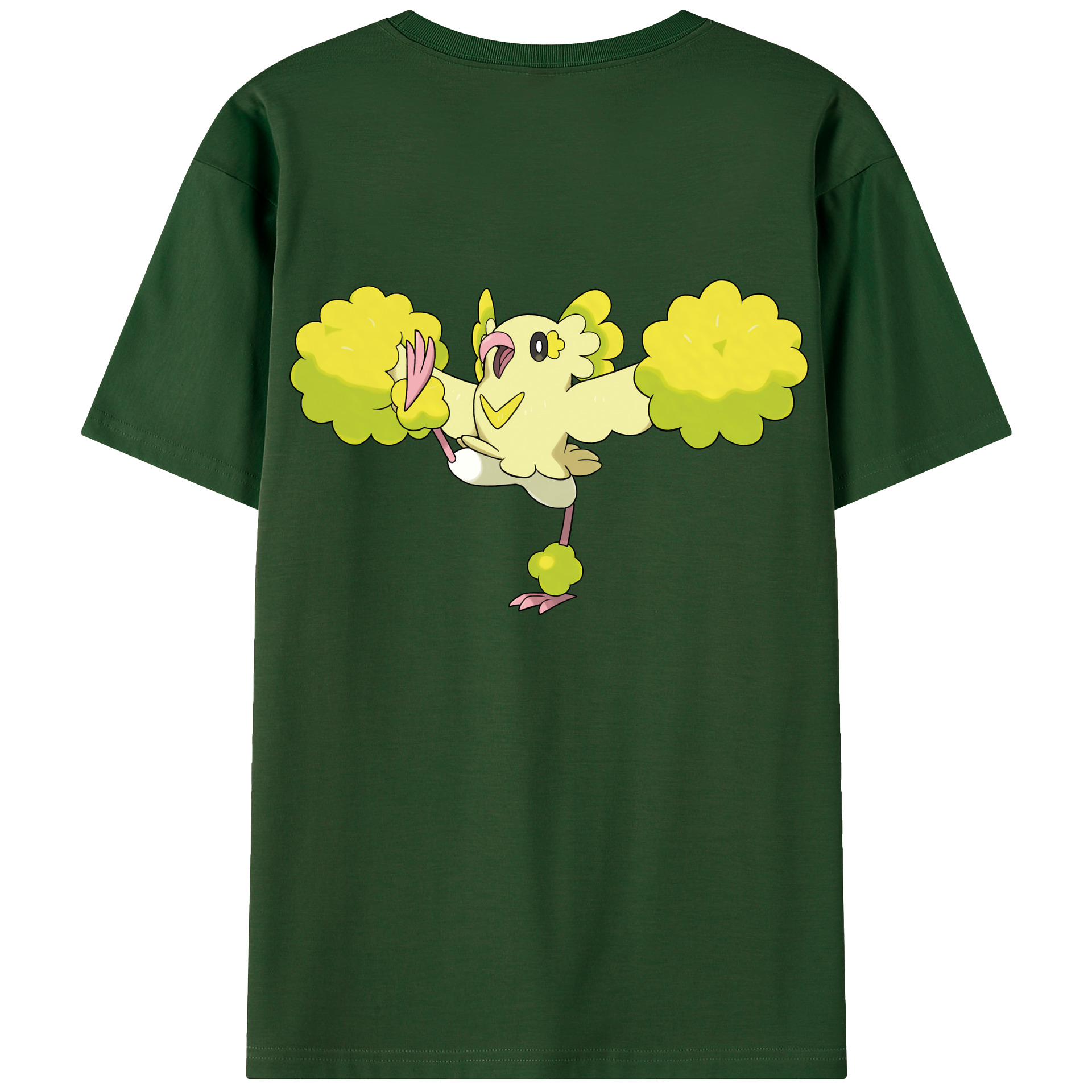 （画像用） ポケットモンスター Pokémon 綿100％半袖Tシャツ（背面プリント）